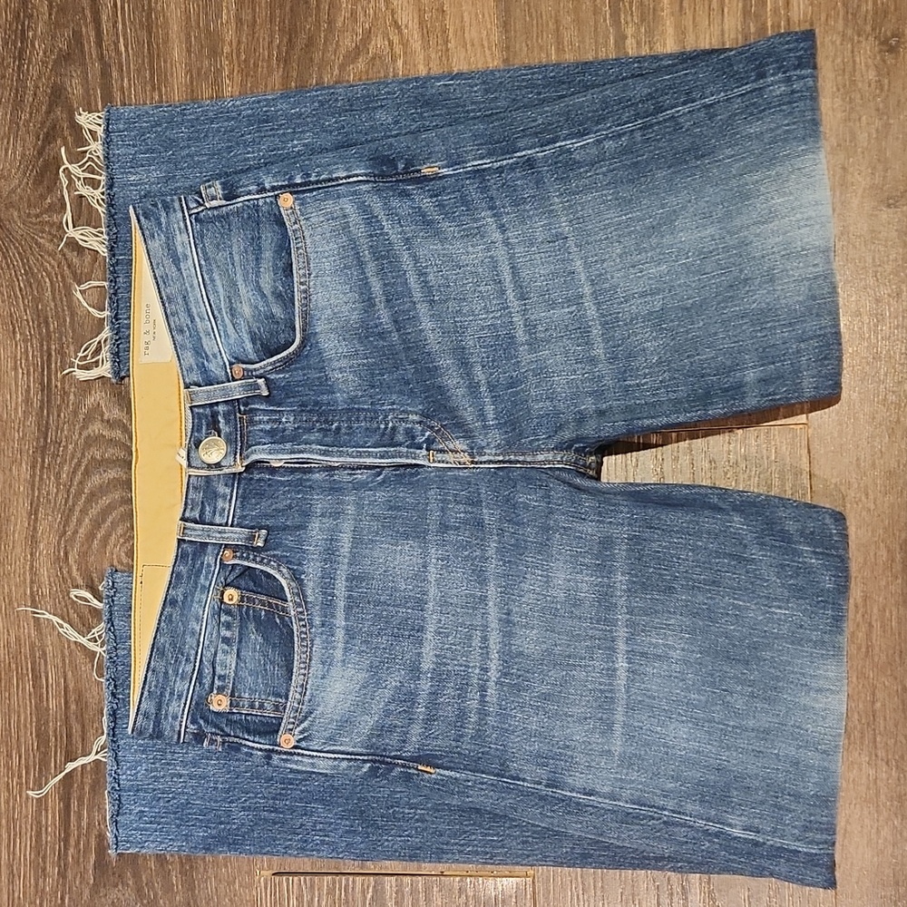 ❤️ NWOT! RAG & BONE MAYA HIGH RISE ANKLE STRAIGHT JEANS, 2 (26) - Picture 4 of 14